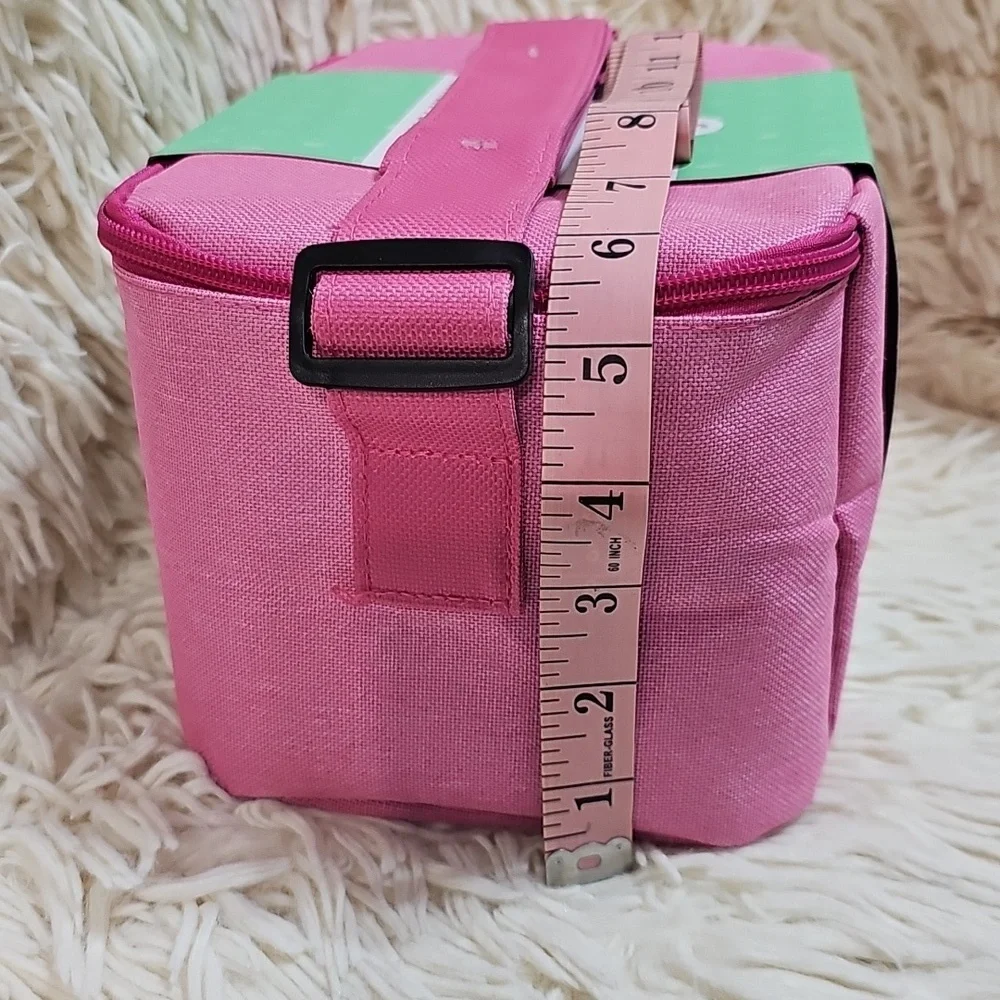 Pink Insulated Lunch Tote Set - Picture 7 of 7